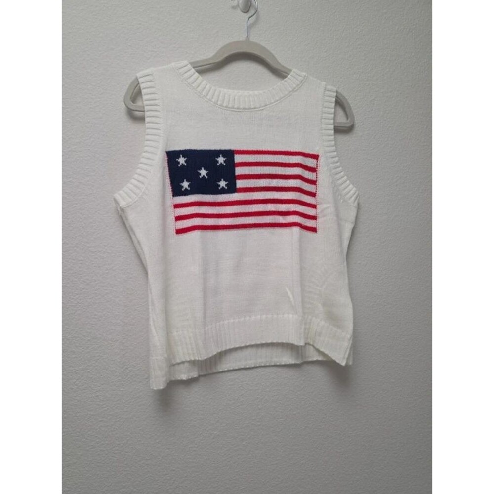 USA Sleeveless Sweater